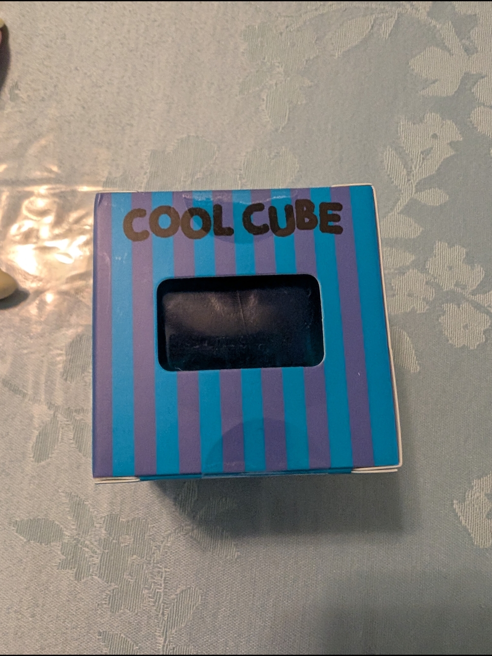 Cool Cube Blue Squishy